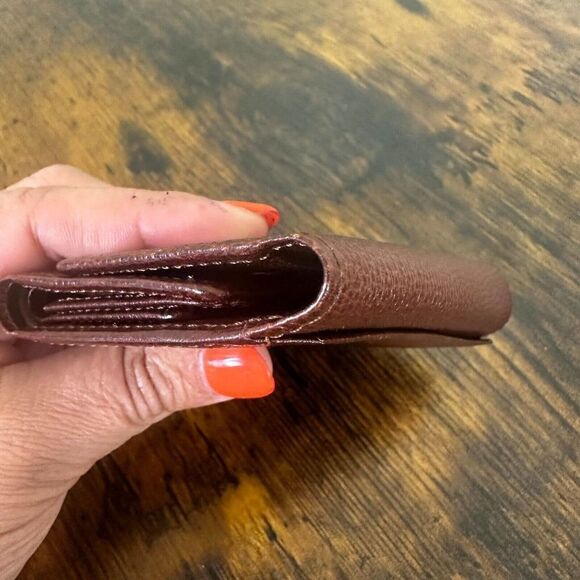 Burberry Brown Leather 5 Hooks Key Holder‎ Coin Wallet Case Authenticated W/ COA - Picture 3 of 13